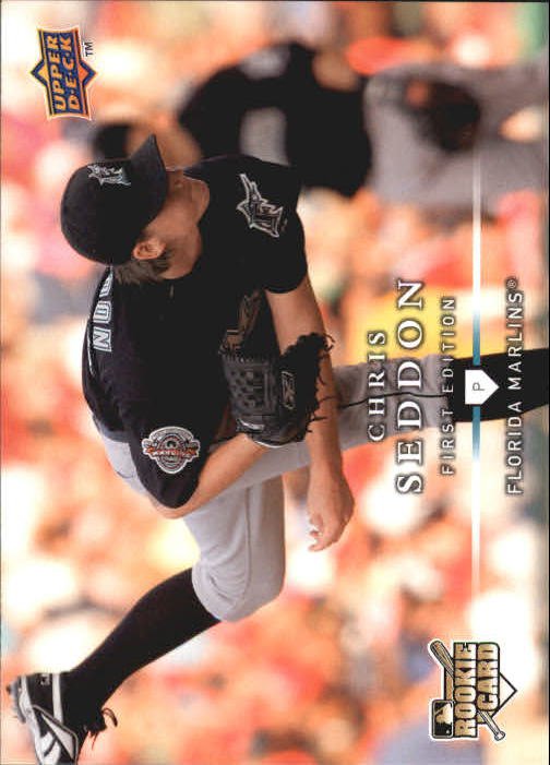 2008 Upper Deck First Edition 292 Chris Seddon (RC)