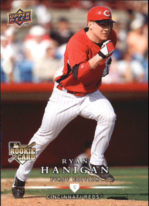 2008 Upper Deck First Edition 267 Ryan Hanigan RC