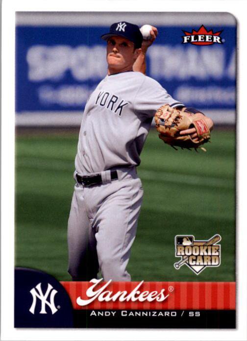 2007 Fleer 351 Andy Cannizaro RC