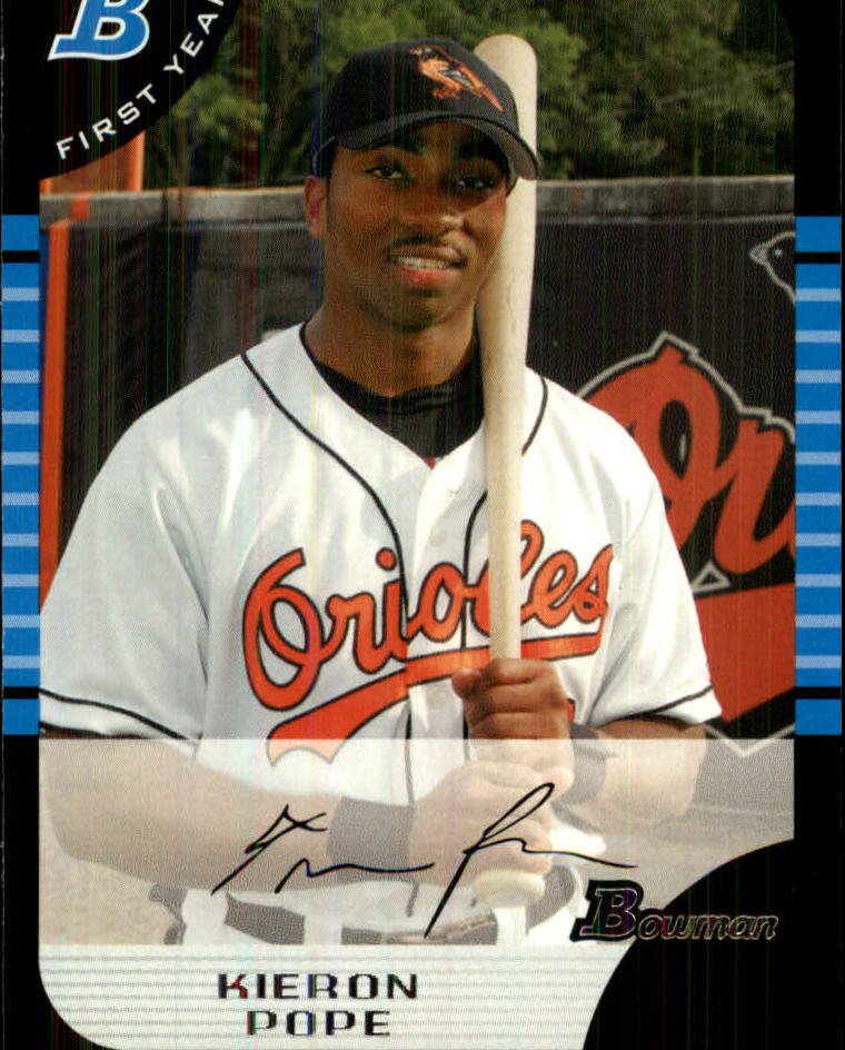 2005 Bowman Draft 54 Kieron Pope FY RC
