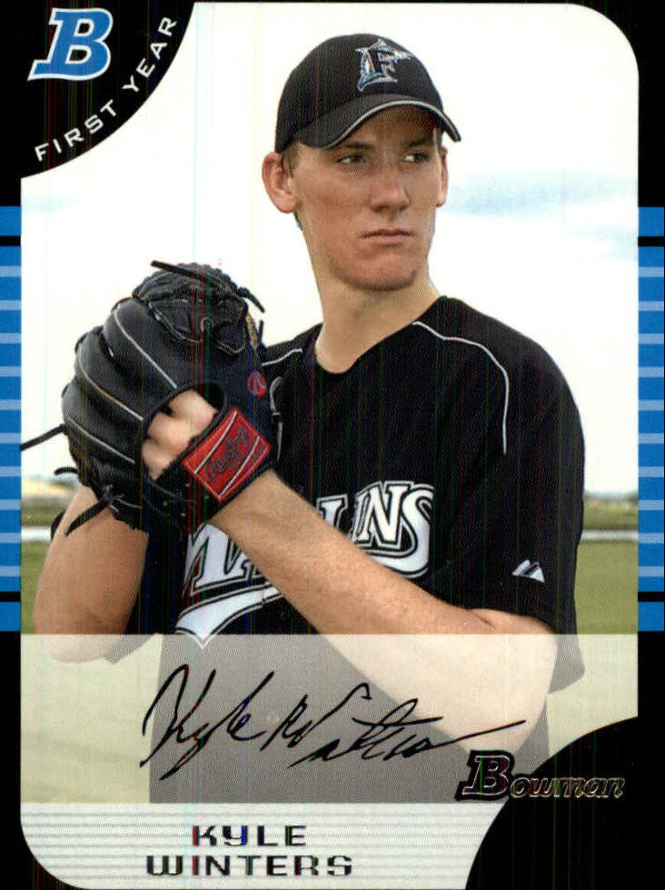 2005 Bowman Draft 40 Kyle Winters FY RC