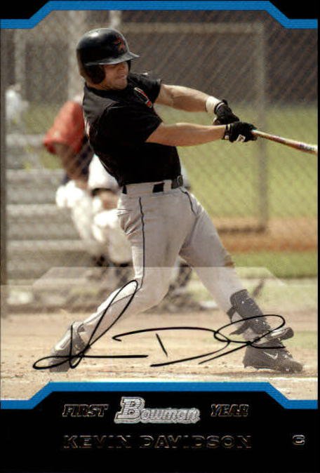 2004 Bowman 318 Kevin Davidson FY RC