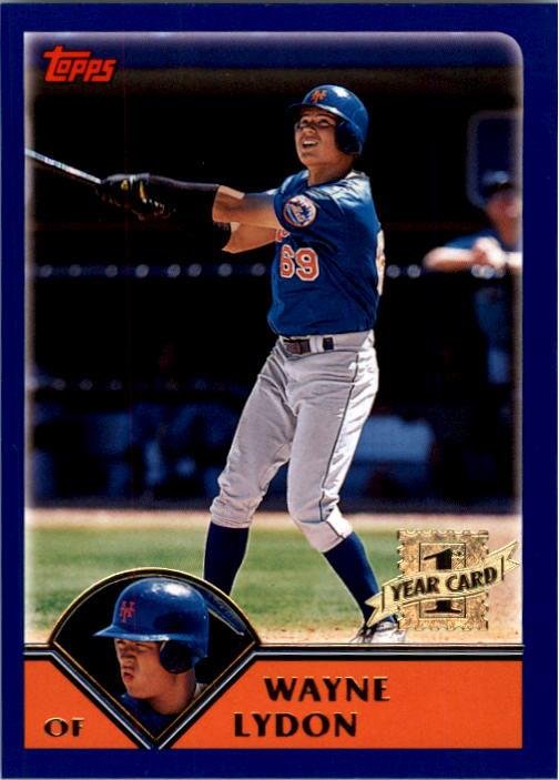 2003 Topps 297 Wayne Lydon FY RC