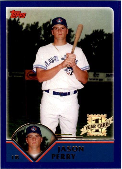 2003 Topps 305 Jason Perry FY RC