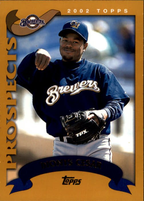 2002 Topps 316 Dionys Cesar PROS RC