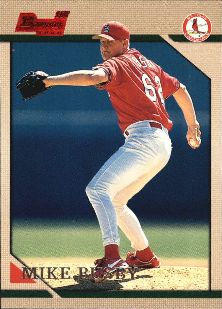 1996 Bowman 345 Mike Busby RC