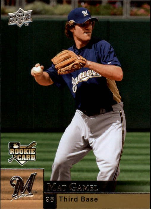2009 Upper Deck 421 Mat Gamel RC