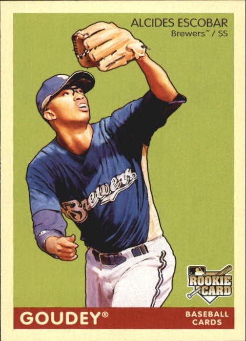 2009 Upper Deck Goudey 105 Alcides Escobar RC