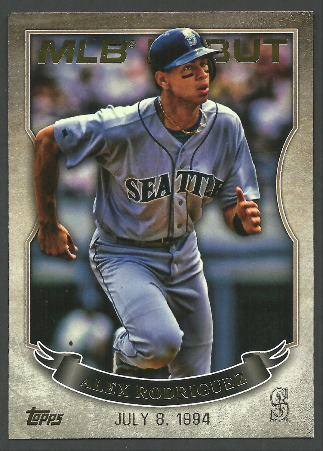 2016 Topps MLB Debut Gold MLBD31 Alex Rodriguez