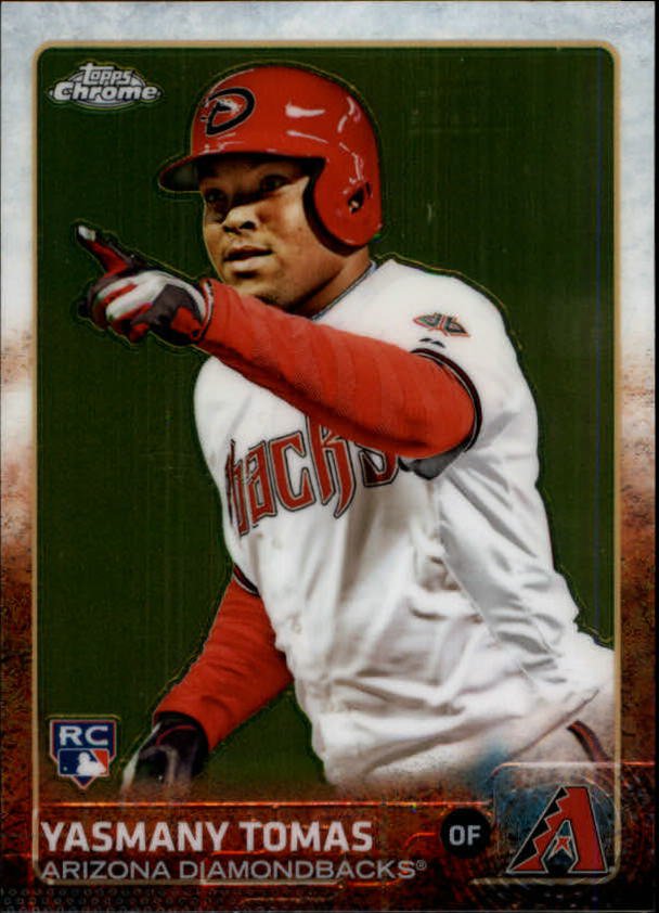 2015 Topps Chrome 189 Yasmany Tomas RC