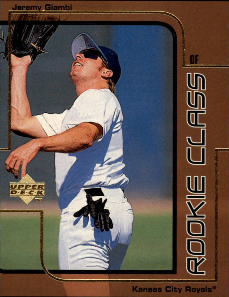 1999 UD Choice Rookie Class R7 Jeremy Giambi