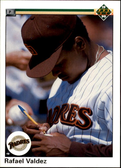 1990 Upper Deck 775 Rafael Valdez RC