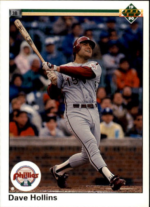 1990 Upper Deck 785 Dave Hollins RC