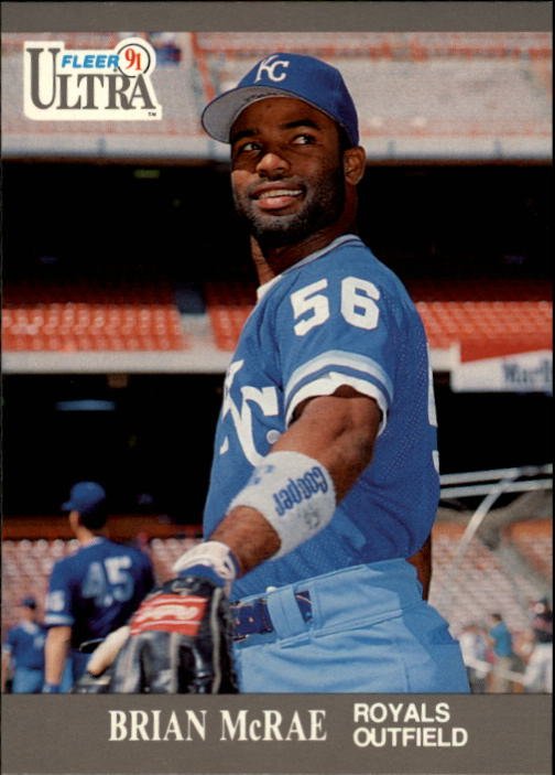 1991 Ultra 152 Brian McRae RC