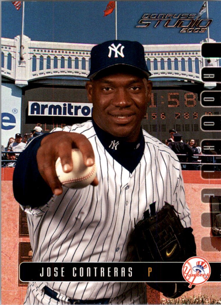 2003 Studio 55 Jose Contreras RC