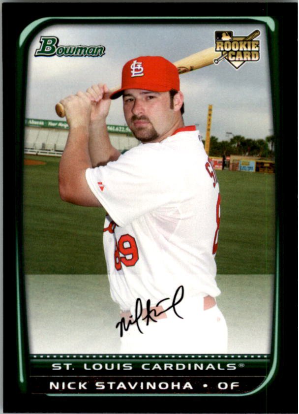 2008 Bowman Draft BDP49 Nick Stavinoha RC