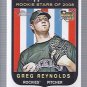 2008 Topps Heritage 605 Greg Reynolds RC