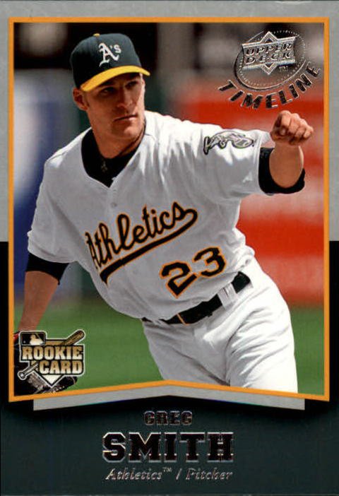 2008 Upper Deck Timeline 76 Greg Smith RC