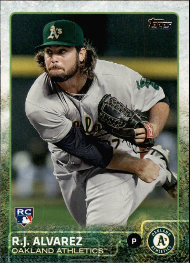 2015 Topps 689 R.J. Alvarez RC