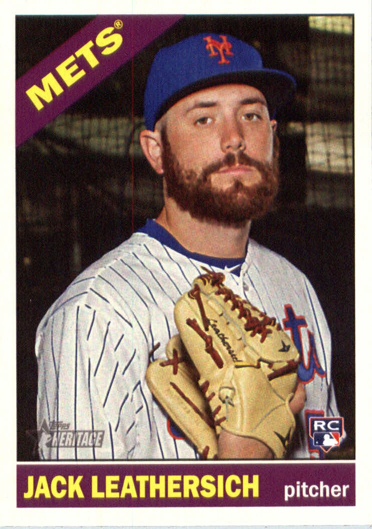2015 Topps Heritage 562 Jack Leathersich RC