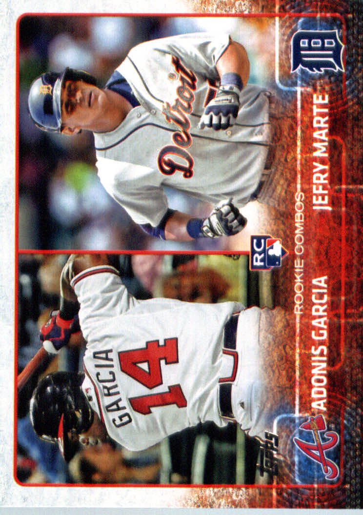 2015 Topps Update #US108 Adonis Garcia RC/Jefry Marte RC