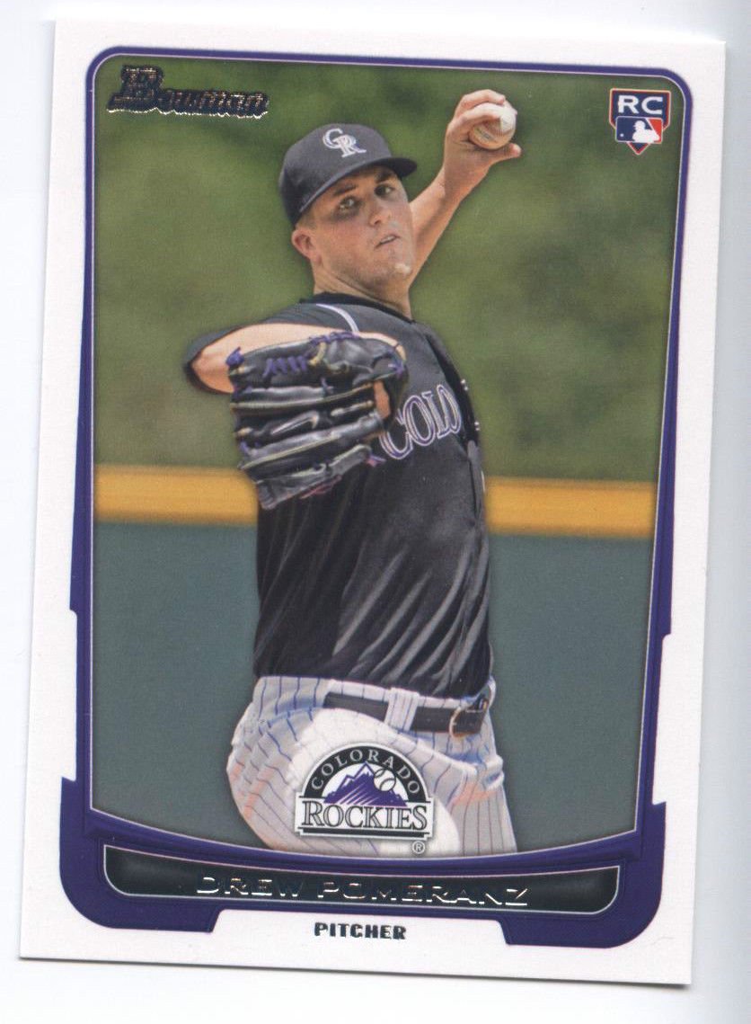 2012 Bowman Draft 31 Drew Pomeranz RC