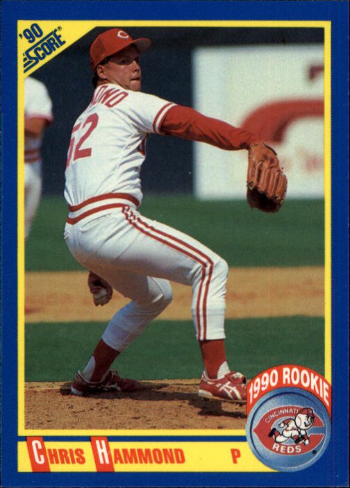 1990 Score 629 Chris Hammond RC
