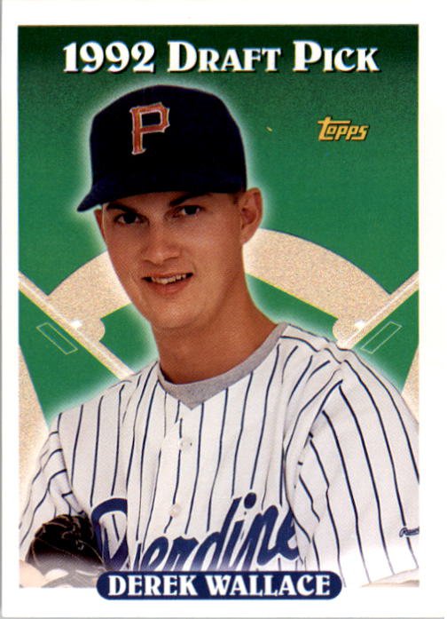 1993 Topps 459 Derek Wallace RC