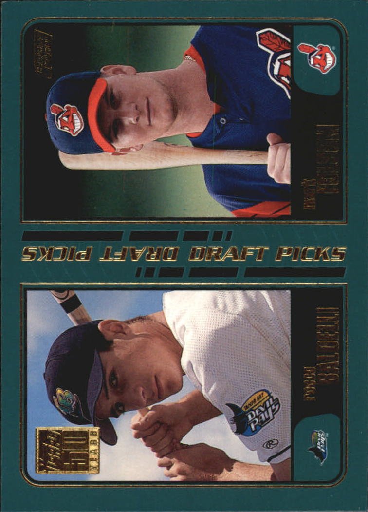 2001 Topps 357 M.Folsom RC/R.Baldelli