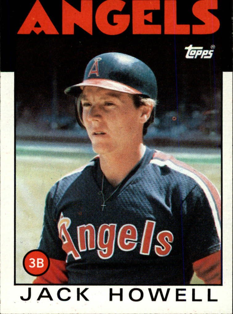 1986 Topps 127 Jack Howell RC