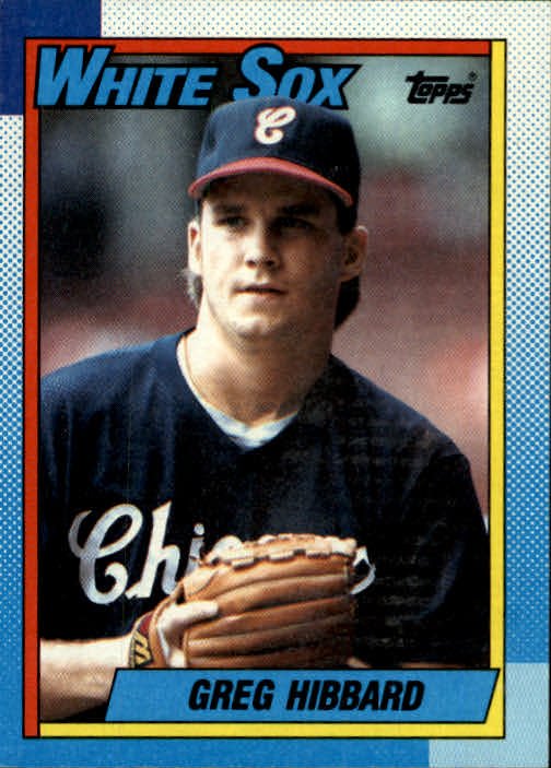 1990 Topps 769 Greg Hibbard RC