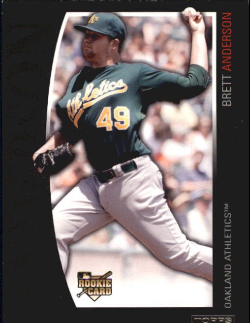 2009 Topps Unique 154 Brett Anderson RC
