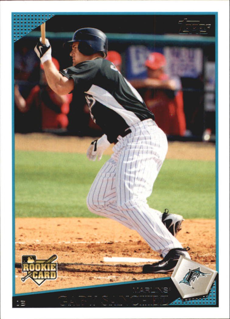 2009 Topps Update UH278 Gaby Sanchez RC
