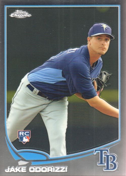 2013 Topps Chrome 192 Jake Odorizzi RC