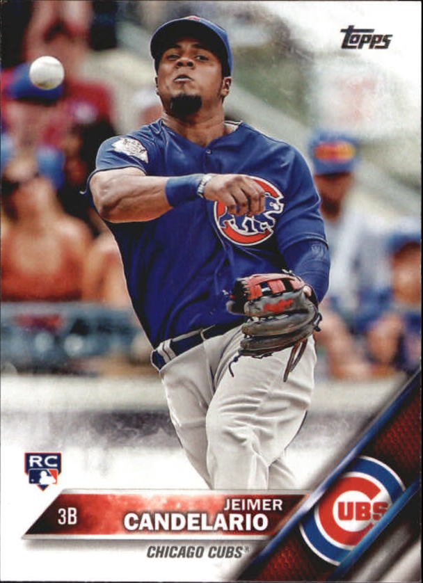 2016 Topps Update US81 Jeimer Candelario RC