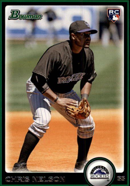 2010 Bowman Draft BDP24 Chris Nelson (RC)