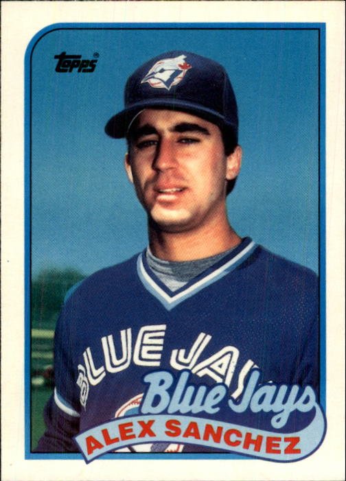 1989 Topps Traded 109T Alex Sanchez RC