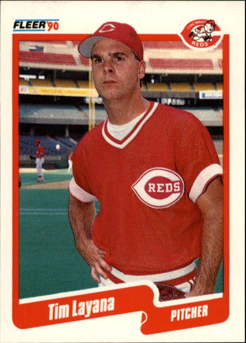 1990 Fleer Update 14 Tim Layana RC