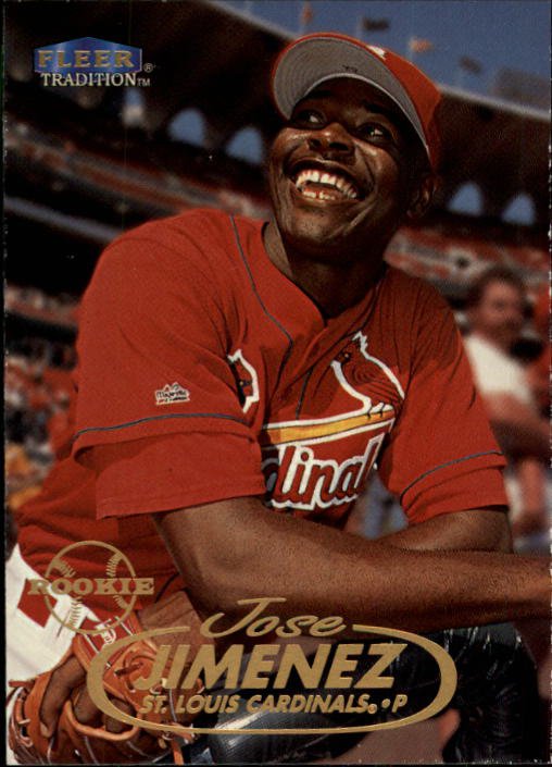 1998 Fleer Tradition Update U39 Jose Jimenez RC