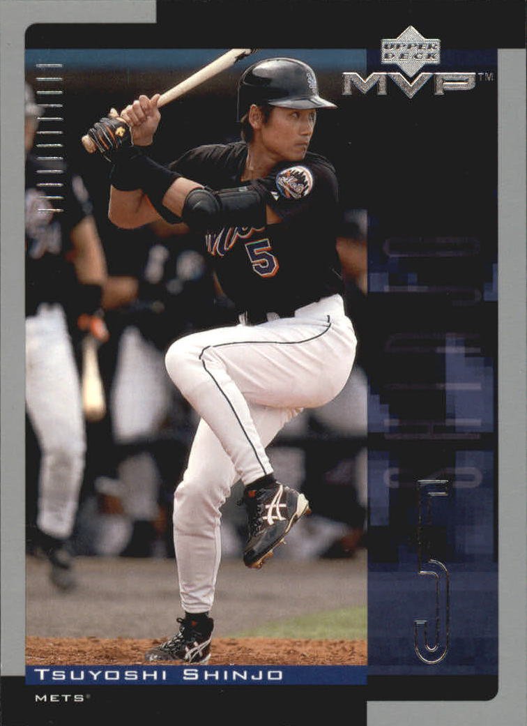 2001 Upper Deck MVP 265 Tsuyoshi Shinjo RC