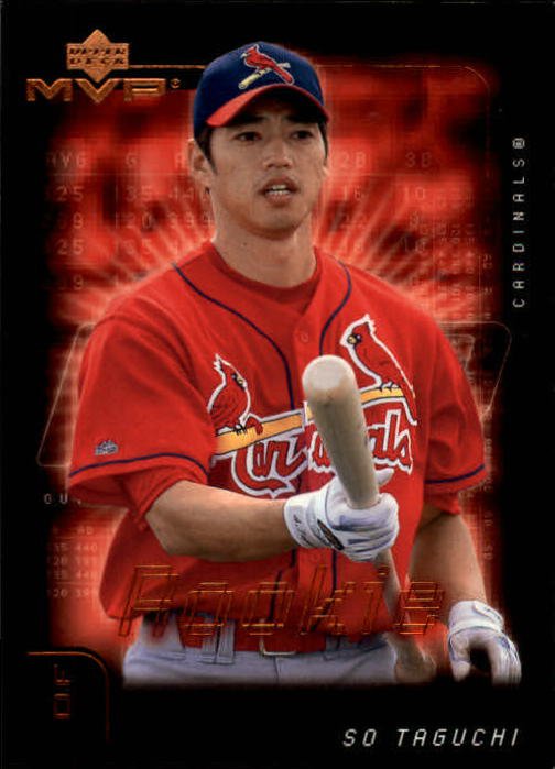 2002 Upper Deck MVP 168 So Taguchi RC