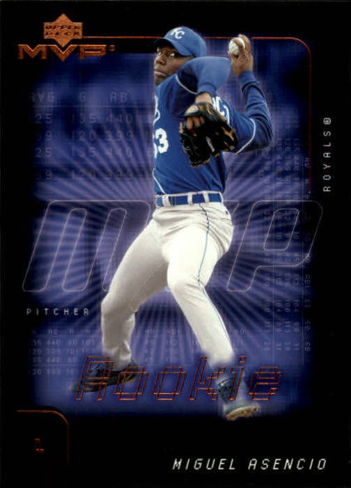 2002 Upper Deck MVP 97 Miguel Asencio RC