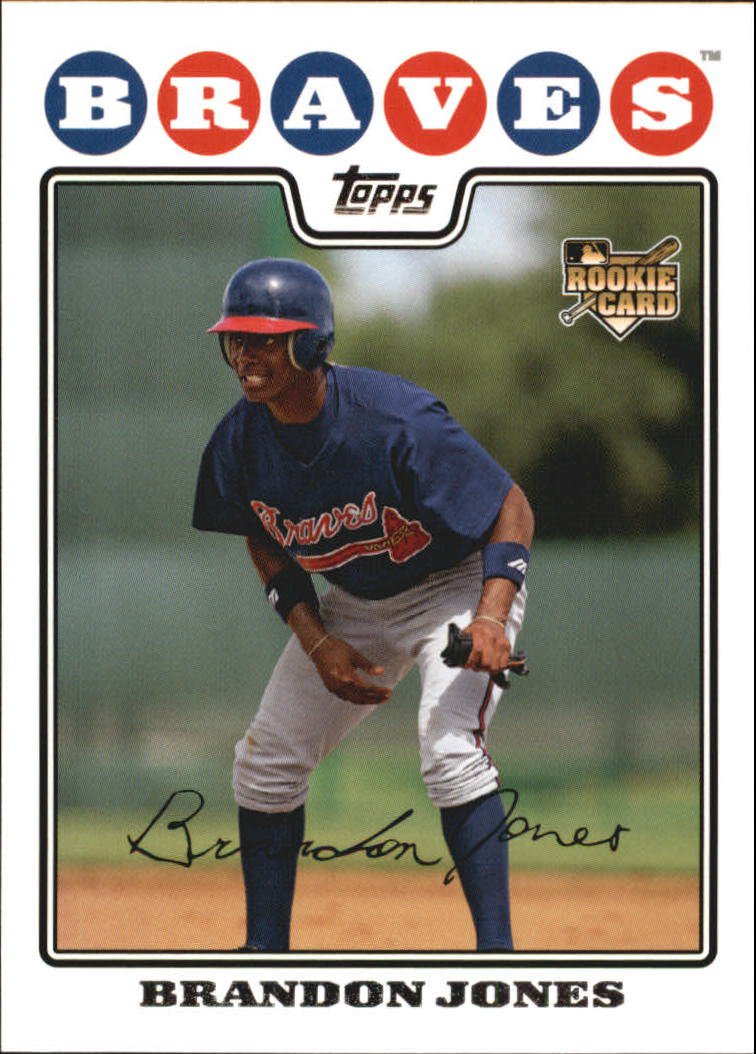 2008 Topps 126 Brandon Jones RC