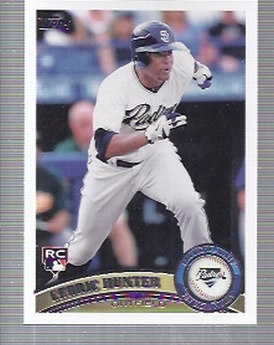 2011 Topps 554 Cedric Hunter RC