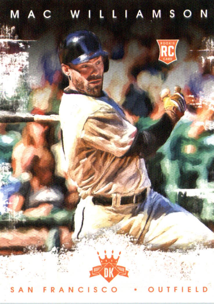 2016 Diamond Kings 170 Mac Williamson RC