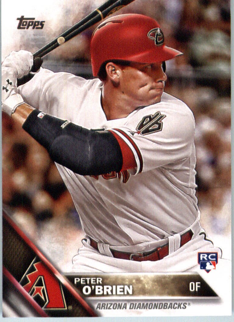 2016 Topps 401 Peter O'Brien RC