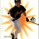 2001 SP Authentic 120 Carlos Valderrama FW RC