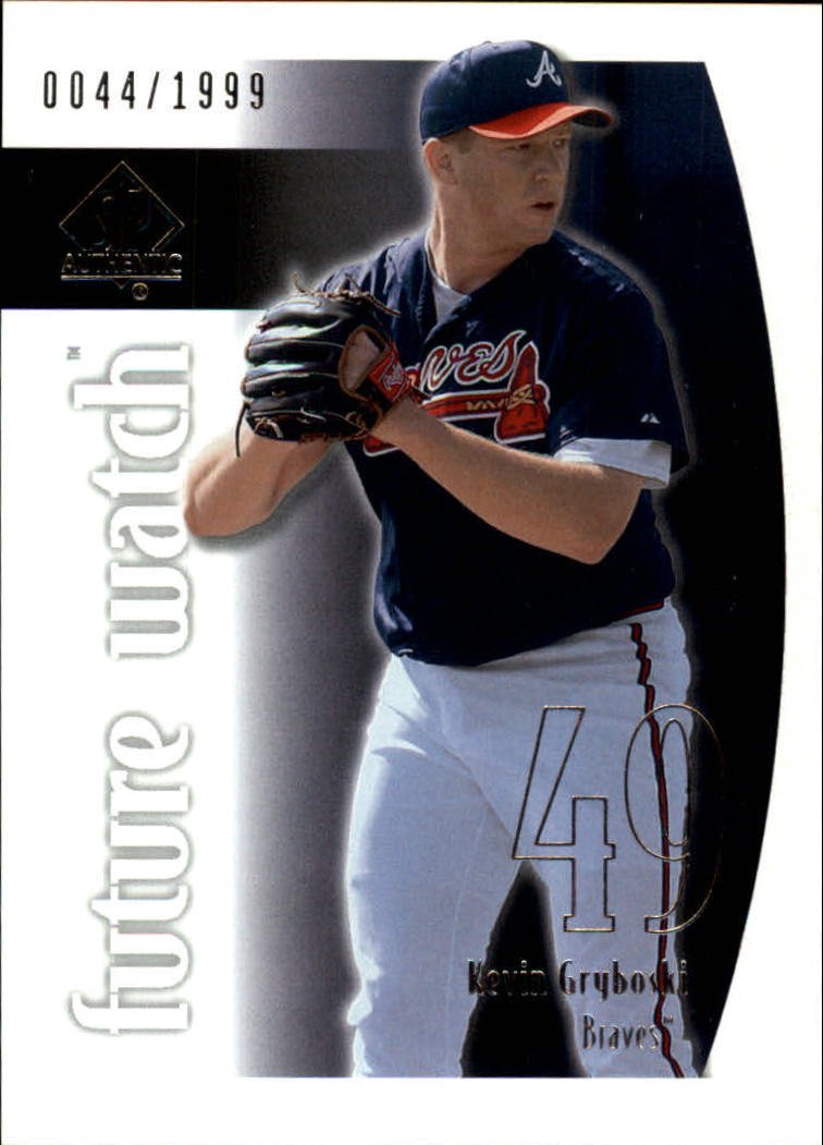 2002 SP Authentic 99 Kevin Gryboski FW RC