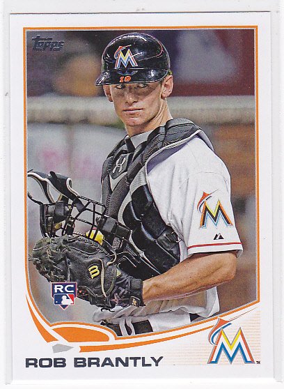 2013 Topps 511 Rob Brantly RC