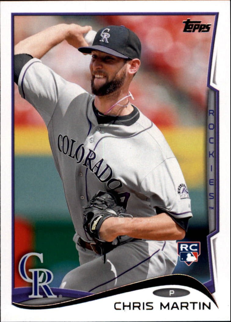 2014 Topps Update US294 Chris Martin RC